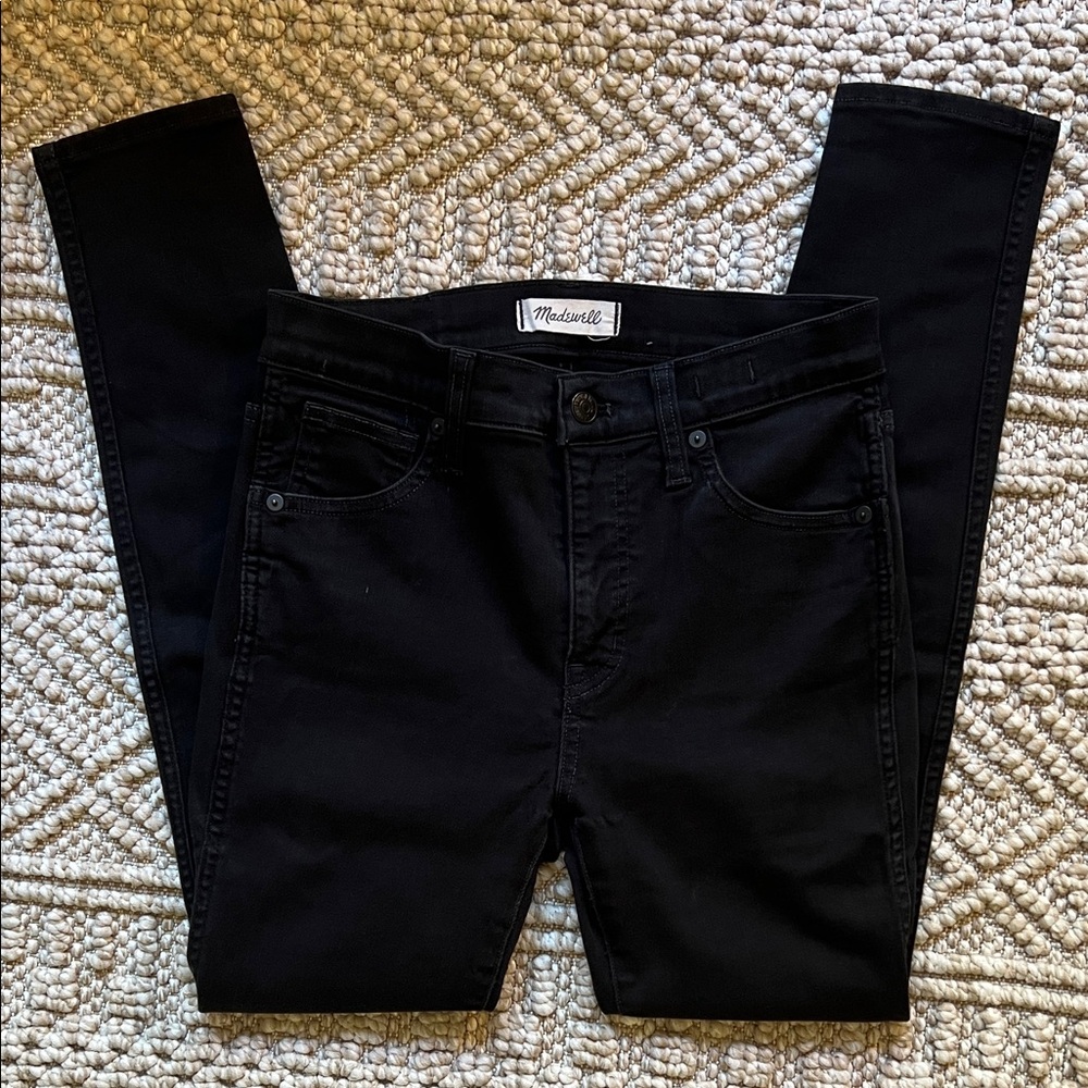 Madewell Women's Classic Black Skinny Jeans